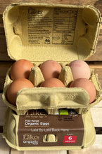 Load image into Gallery viewer, Organic Free Range Eggs Medium Half Dozen For Delivery Week Commencing 25th November 2024
